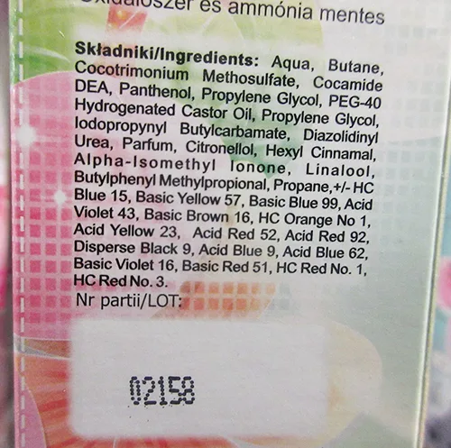 Hair mousse