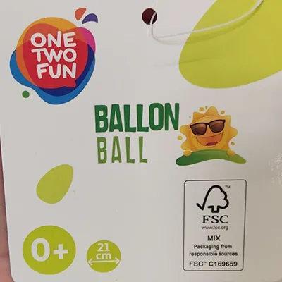 Plastic ball