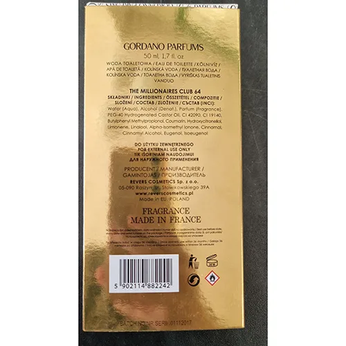 Eau de toilette