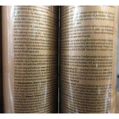 Hair spray