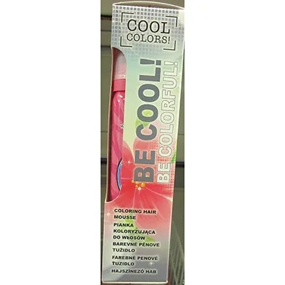 Hair colouring mousse