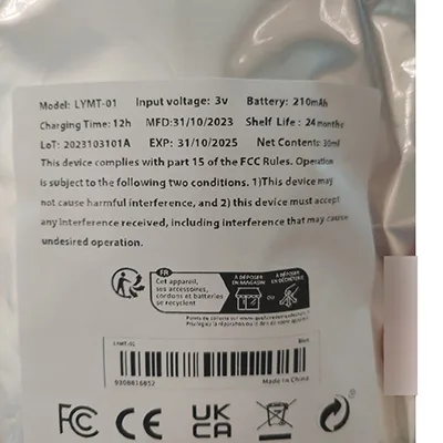 Teeth whitening set