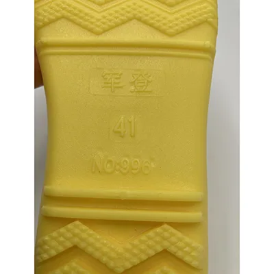 Plastic shoes