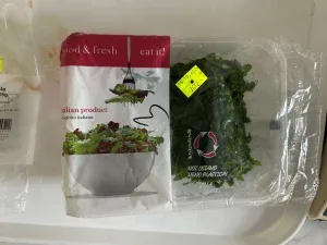 Nevyhovujúci výrobok Rukola 215g