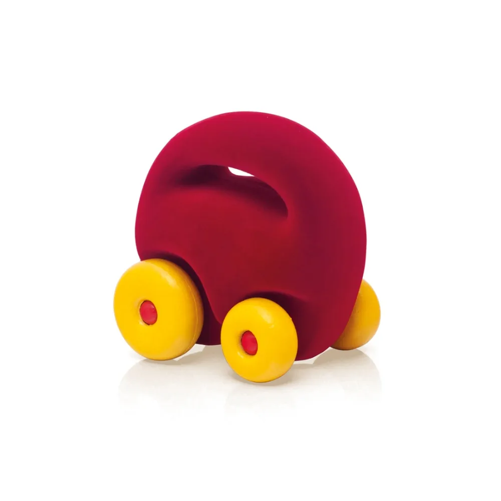 Rubbabu : ambulance rouge/set alphabet/mascot car rouge/empilable culbuto balle/empilable culbuto canard