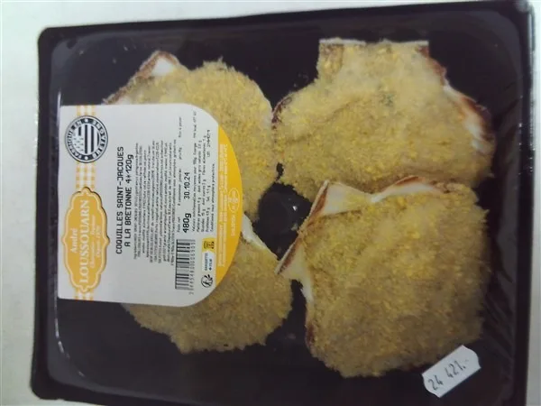 Coquilles saint-jacques a la bretonne