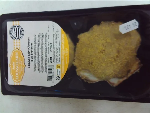 Coquilles saint-jacques a la bretonne