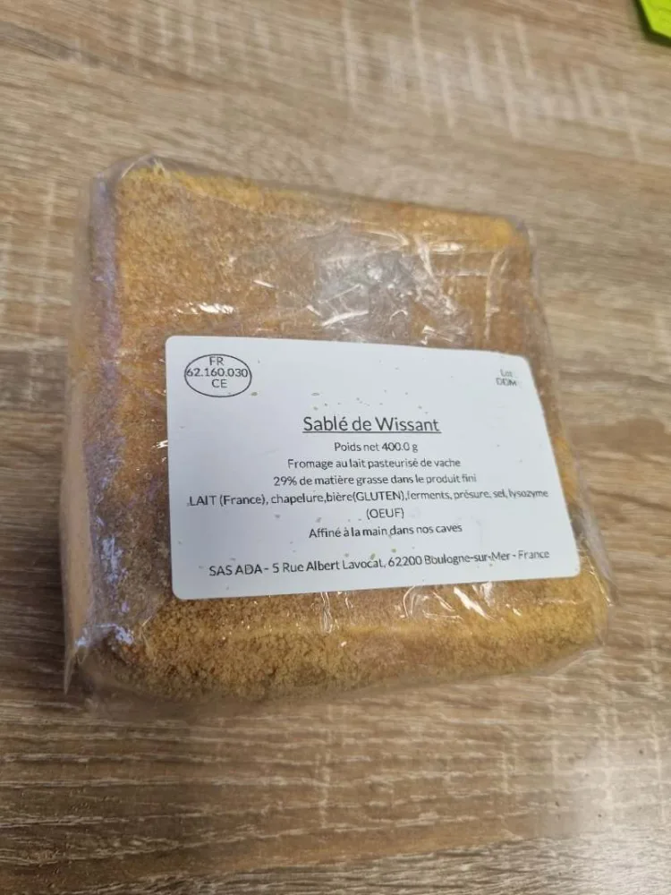 Fromage sablé de wissant