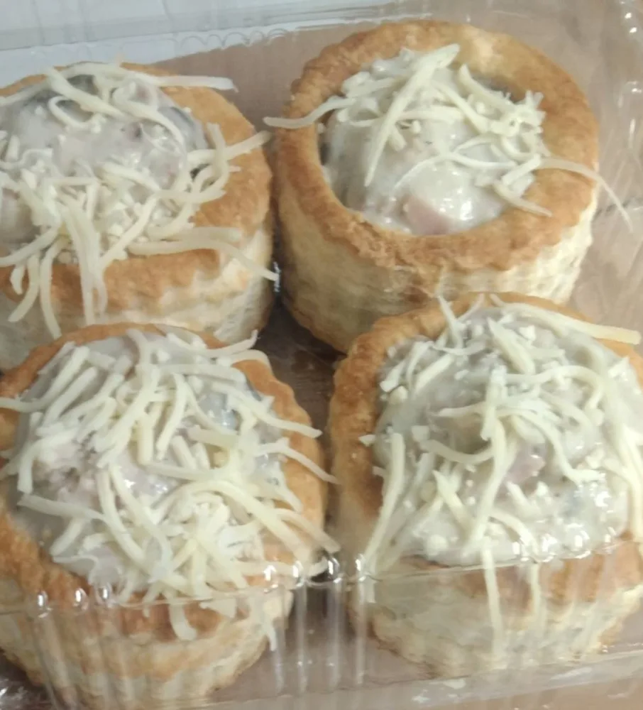 Bouchée jambon champignon