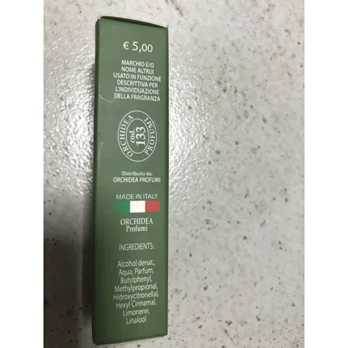Eau de toilette
