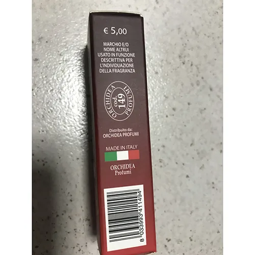 Eau de toilette