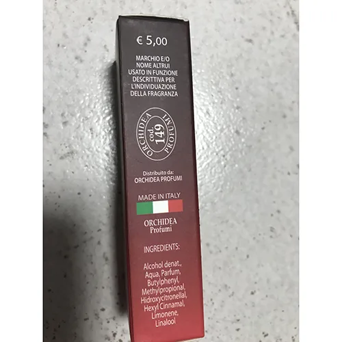 Eau de toilette