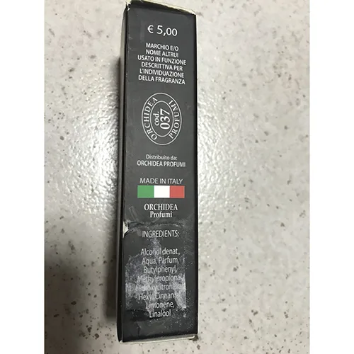 Eau de toilette