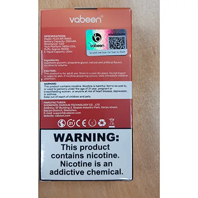 Disposable electronic cigarette