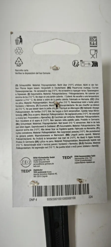 Łyżka cedzakowa
