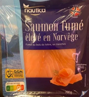 Saumon fumé élevé en norvège 4 tranches – 140g + saumon fumé élevé norvège – 200g