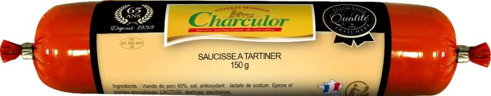 Saucisse a tartiner