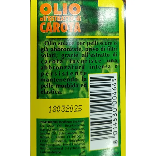 Body oil