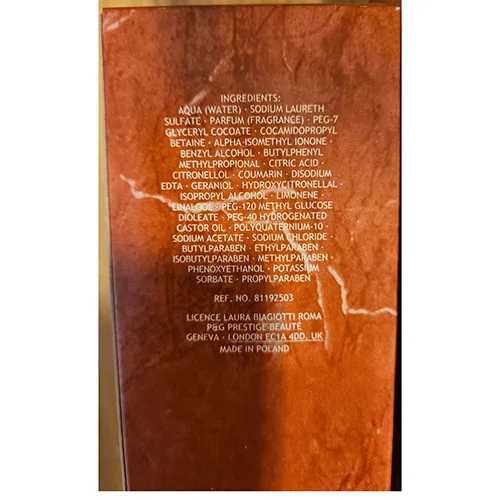 Shower gel