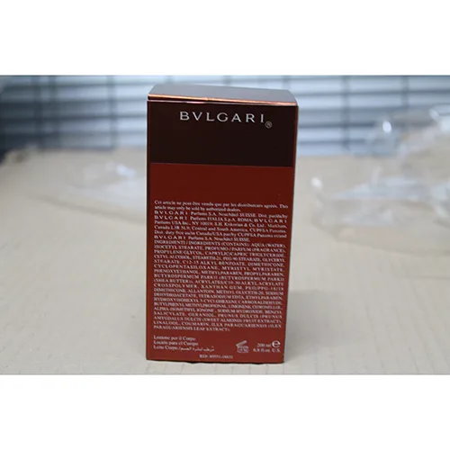 Body lotion