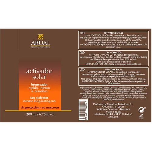 Tanning product