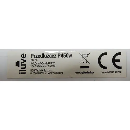 Extension lead