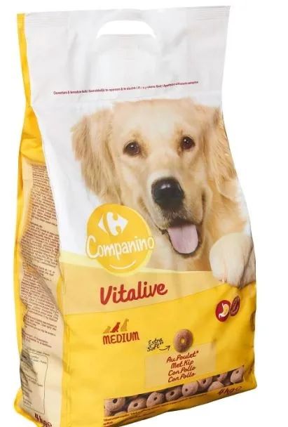 Gamme croquettes chiens companino vitalive