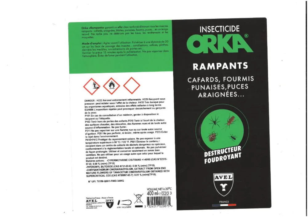 Insecticide rampamts
