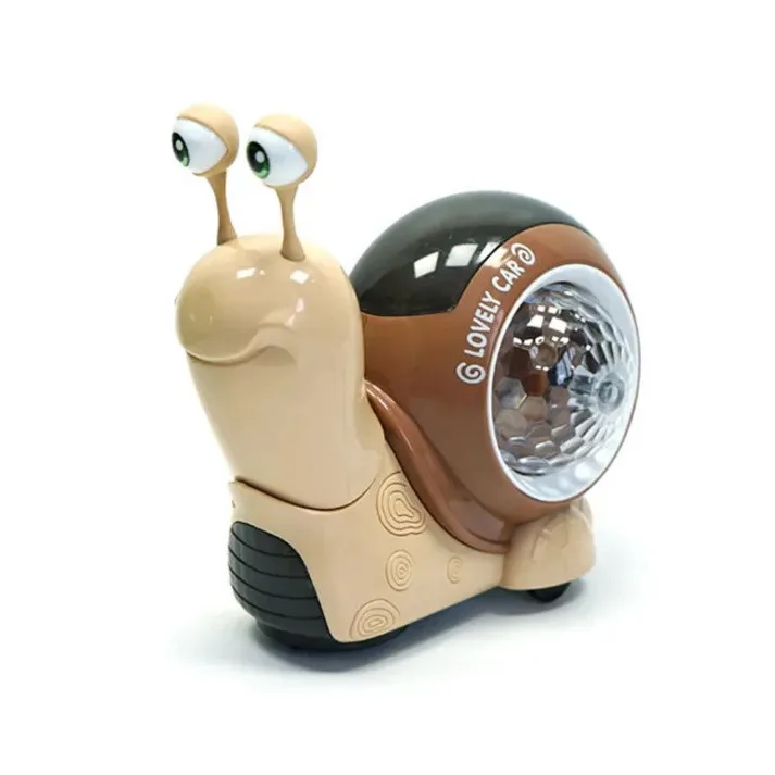 Jouet interactif musical lumineux escargot rampant - jouet éducatif précoce pour bébés et tout-petits ! cadeau de pâques