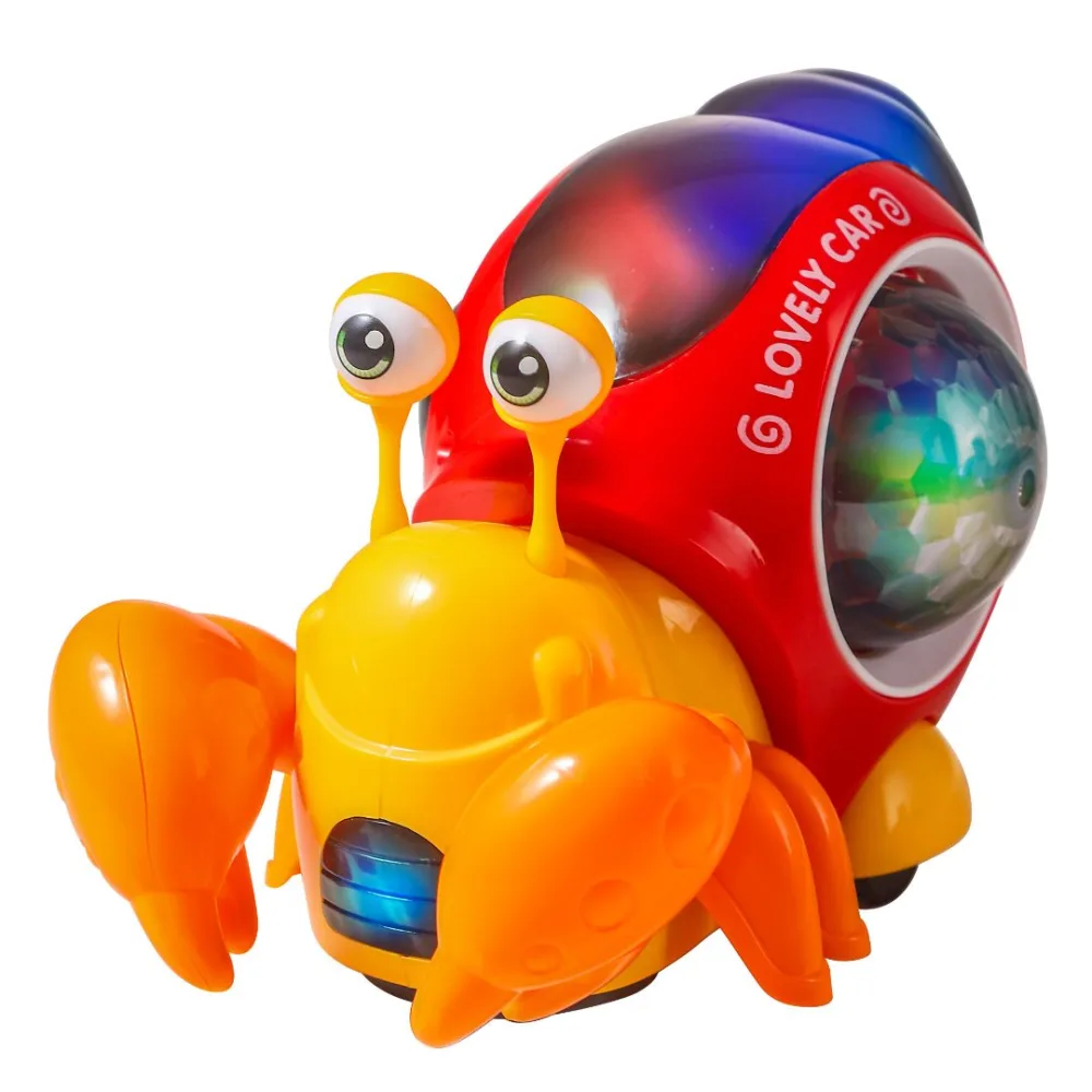 Jouet interactif musical lumineux escargot rampant - jouet éducatif précoce pour bébés et tout-petits ! cadeau de pâques