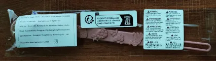 Chaîne de sucette anti-chute en silicone, porte-sucette, ceinture anti-chute de sucette avec motif de fruits