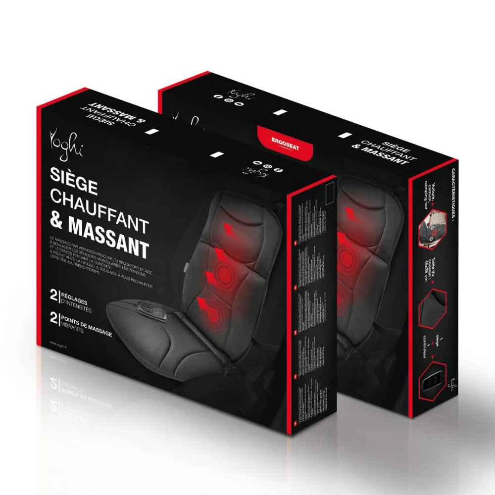 Siege chauffant et massant 12v modele ergoseat