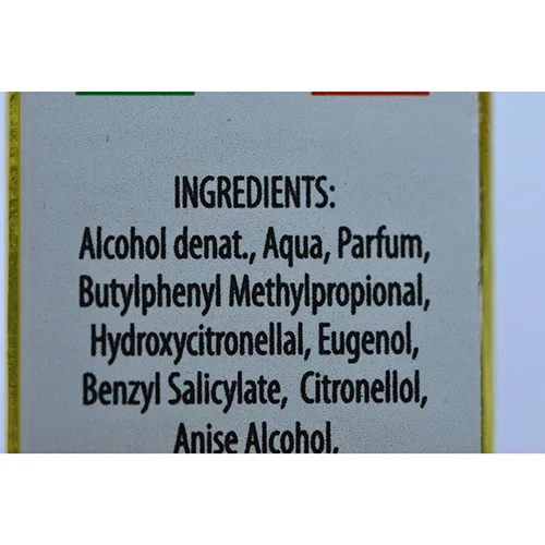 Eau de toilette