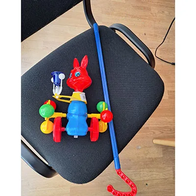 Push-along toy