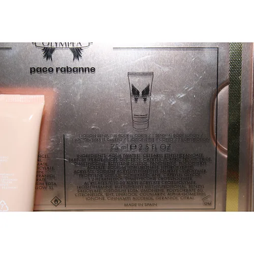 Perfume and body lotion set