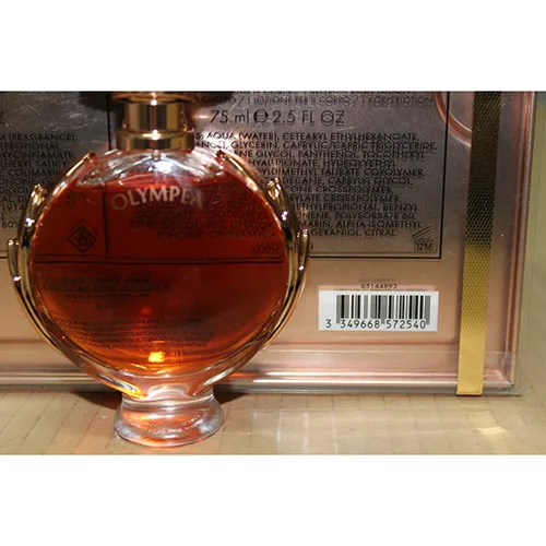 Perfume and body lotion set