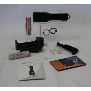 Light with laser pointer