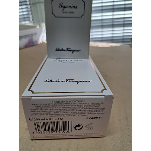 Body lotion