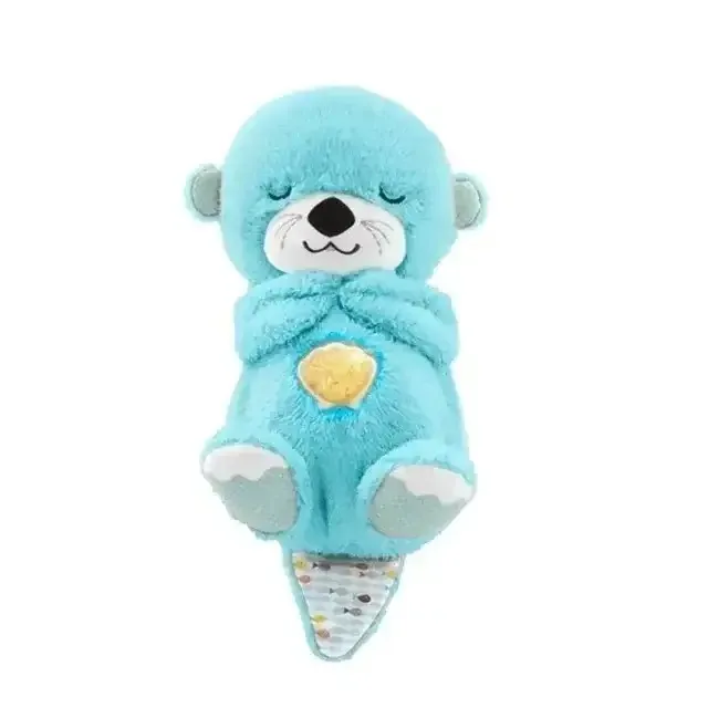 Peluche loutre qui respire - 30cm