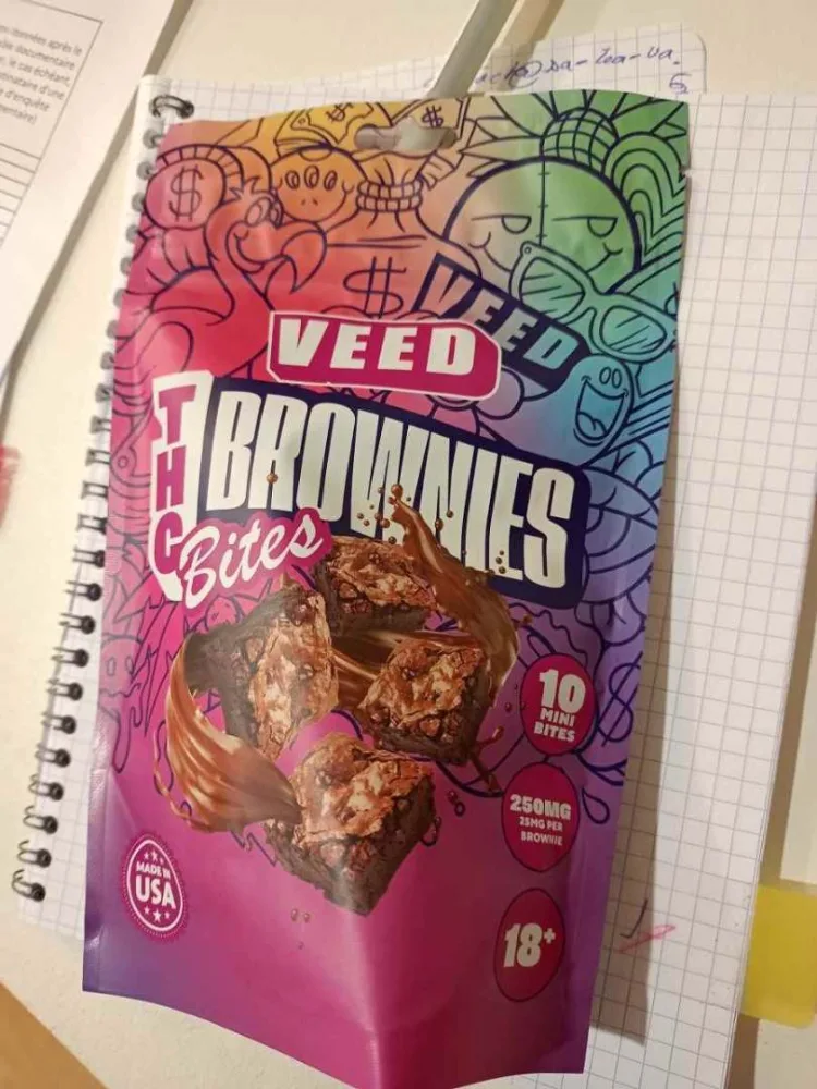 Thc brownies bites