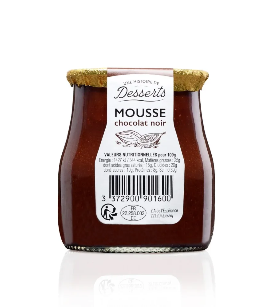 Mousse chocolat a l'ancienne 90g