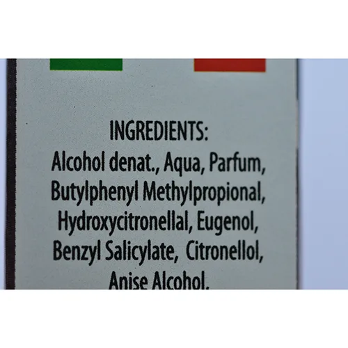 Eau de toilette