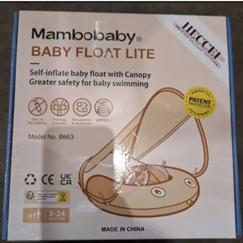 Inflatable swim seat