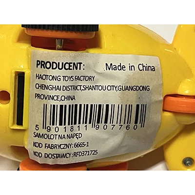 Plastic toy