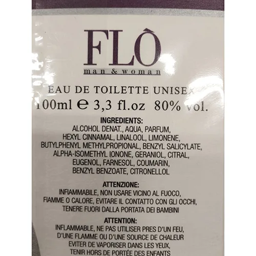 Eau de toilette