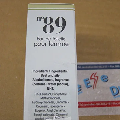 Eau de toilette