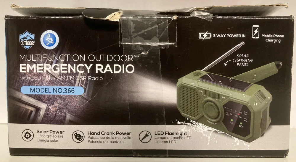 Emergency radio