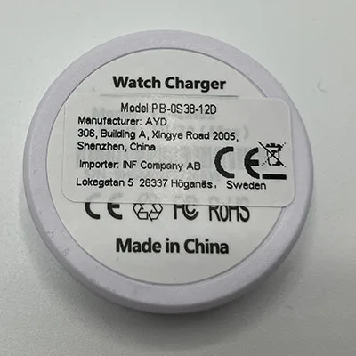 Smartwatch charger