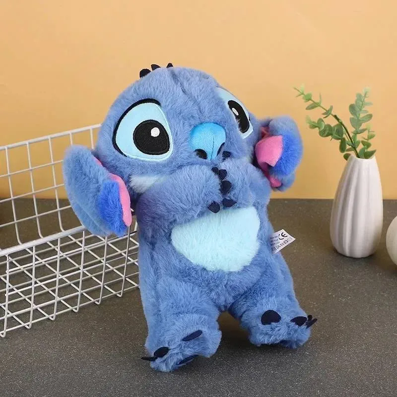 Peluche stitch calm qui respire