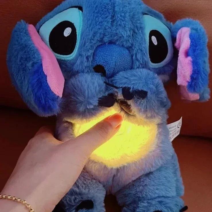Peluche stitch calm qui respire